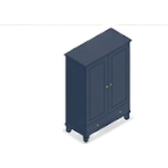 Wardrobe, single or double