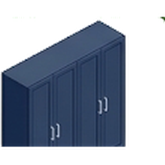 4-door wardrobe