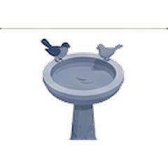 Bird bath