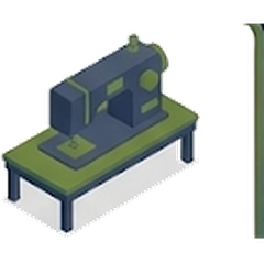 Domestic sewing machine