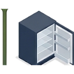Under-counter (small) fridge